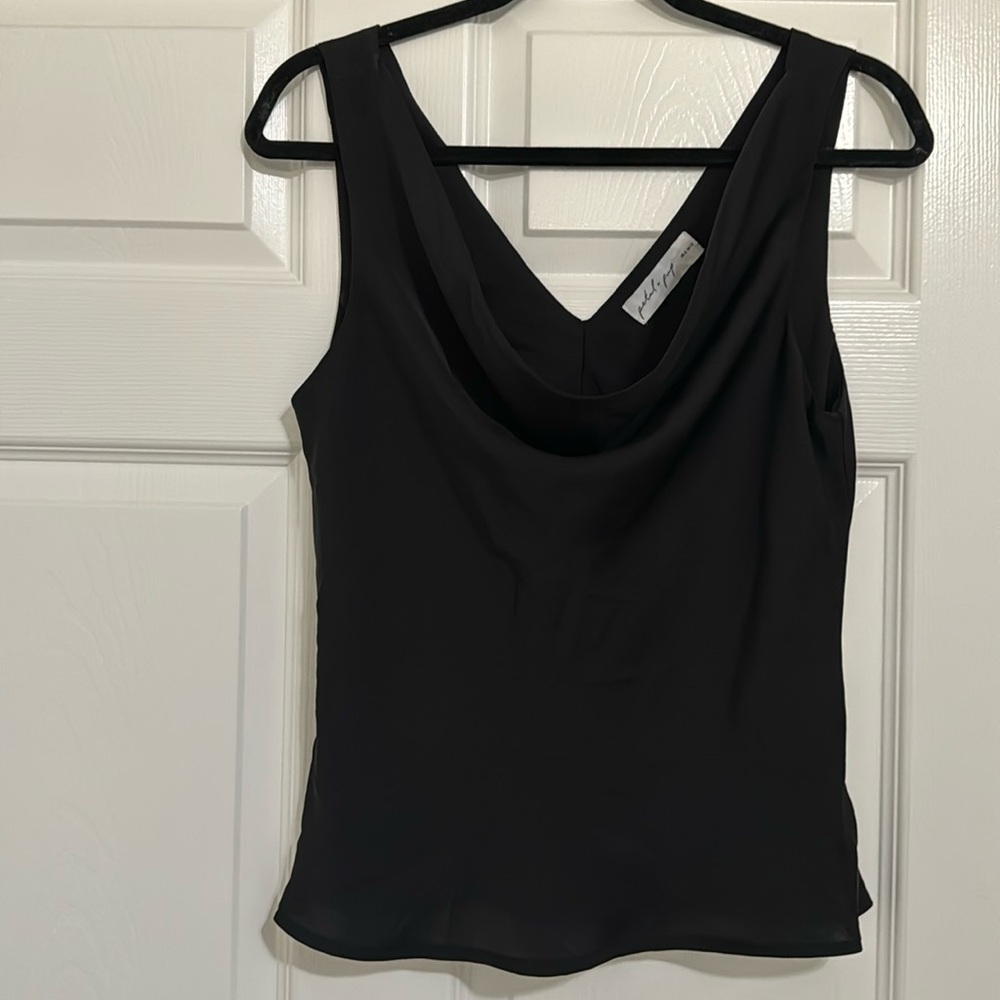 Petal & Pup Satin Sleeveless Blouse, womens size US 6